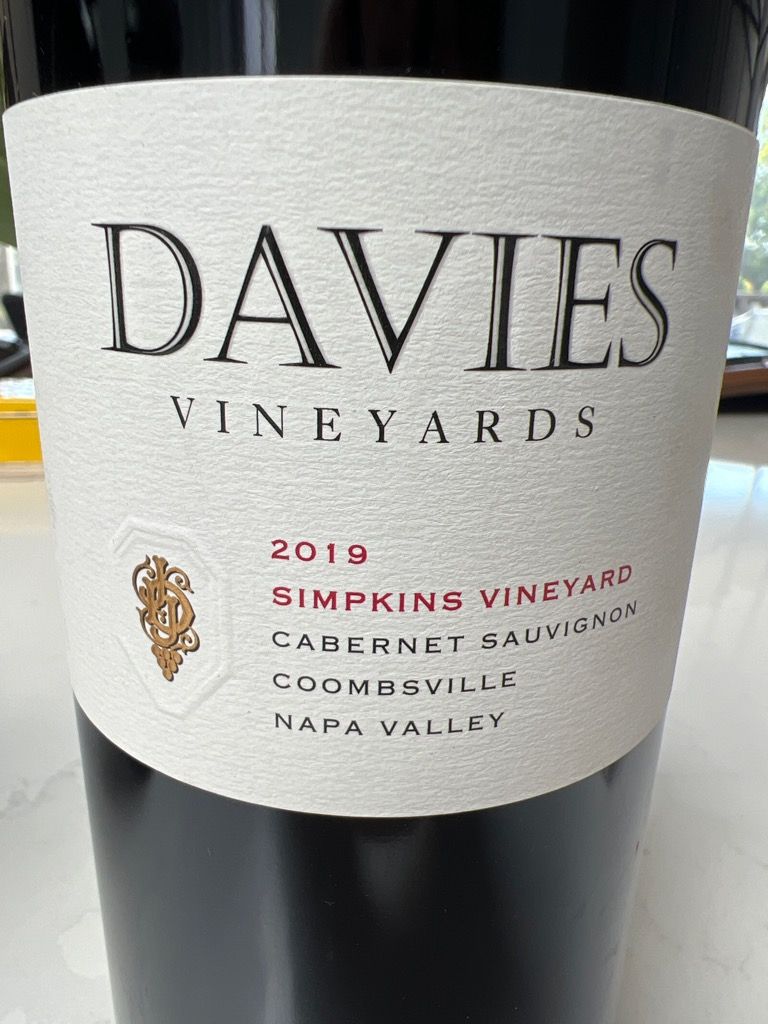 Davies Napa Valley Cabernet Sauvignon 2019 | Wine.com