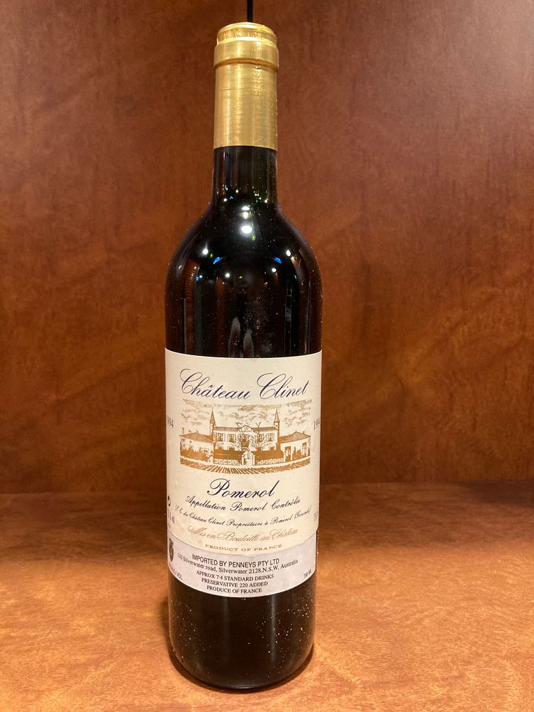 Chateau Clinet 1988 / シャトー クリネ 1988（シャトー・クリネ