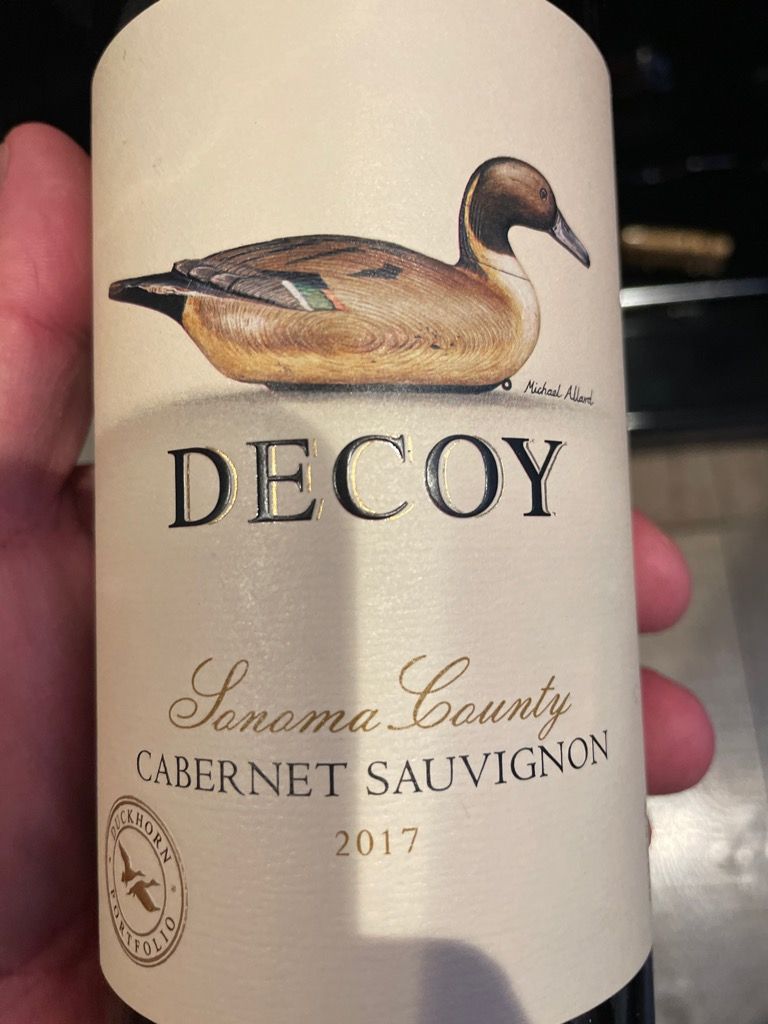 2017 Duckhorn Vineyards Sauvignon Decoy California, USA