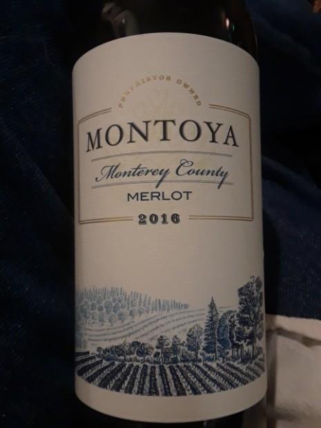 2016 Montoya Vineyards Merlot, USA, California, Central Coast, Monterey ...