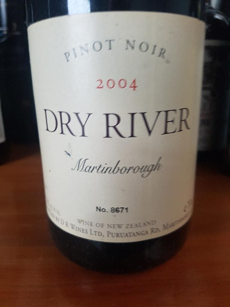 2004 Dry River Pinot Noir, New Zealand, North Island, Wairarapa ...