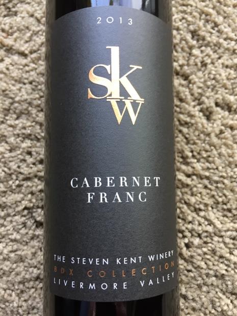 2013 Steven Kent Winery Cabernet Franc BDX Collection, USA, California ...