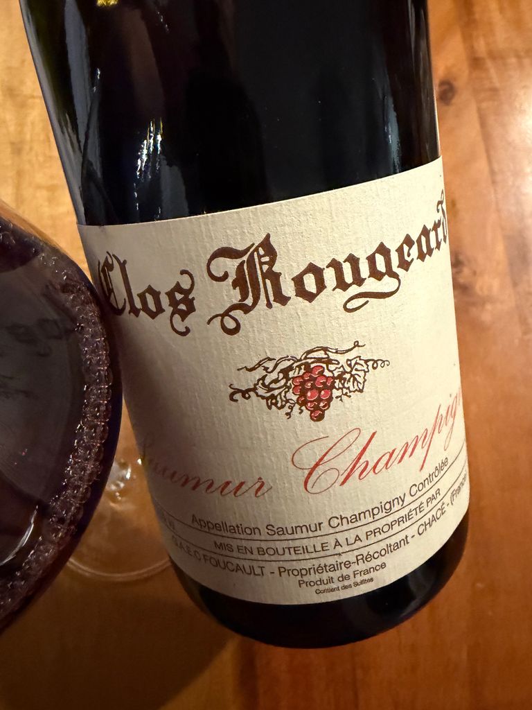 2019 Clos Rougeard (Foucault) Saumur-Champigny - CellarTracker