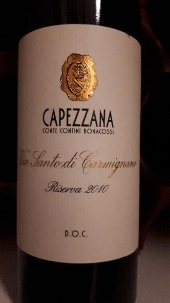 2010 Capezzana Vin Santo di Carmignano Riserva, Italy, Tuscany, Vin ...