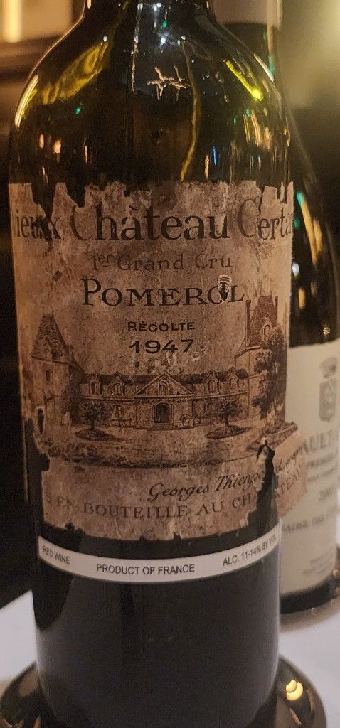 1947 Vieux Château Certan - CellarTracker