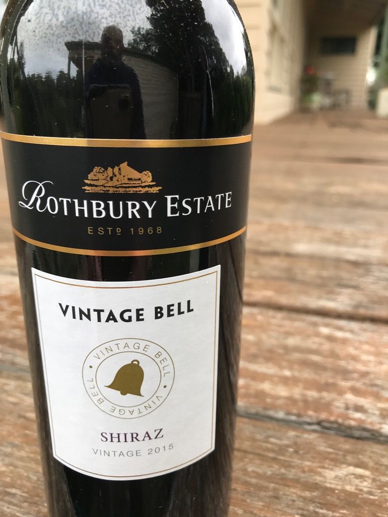 2015 The Rothbury Estate Shiraz Vintage Bell, Australia, New South