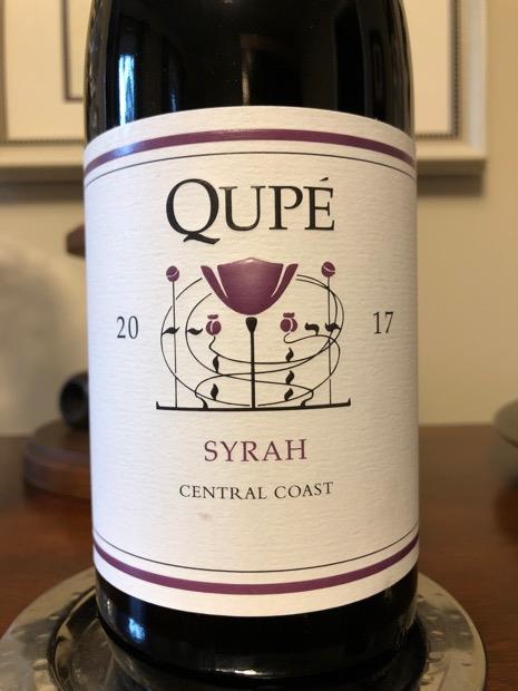 Qupe syrah glass 750ml (850755000691)