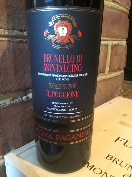 2010 Il Poggione (Proprietá Franceschi) Brunello di Montalcino