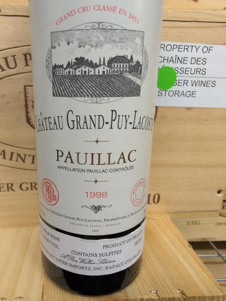 1998 Château Grand-Puy-Lacoste - CellarTracker