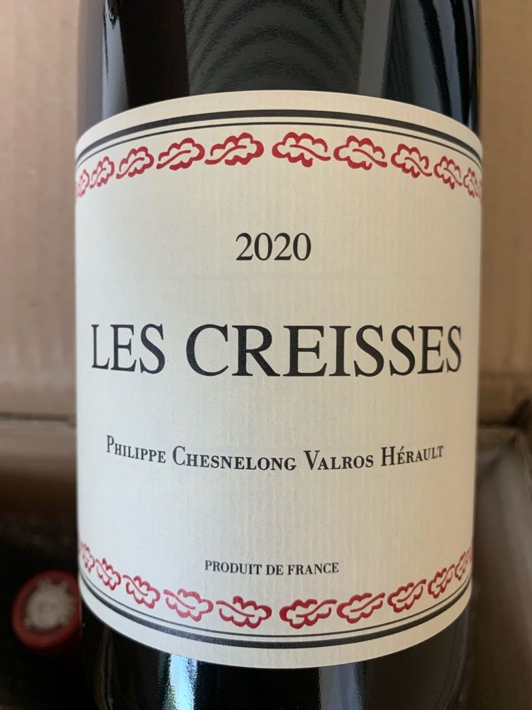 2021 Les Creisses, France, Languedoc Roussillon, Vin De Pays D'Oc ...