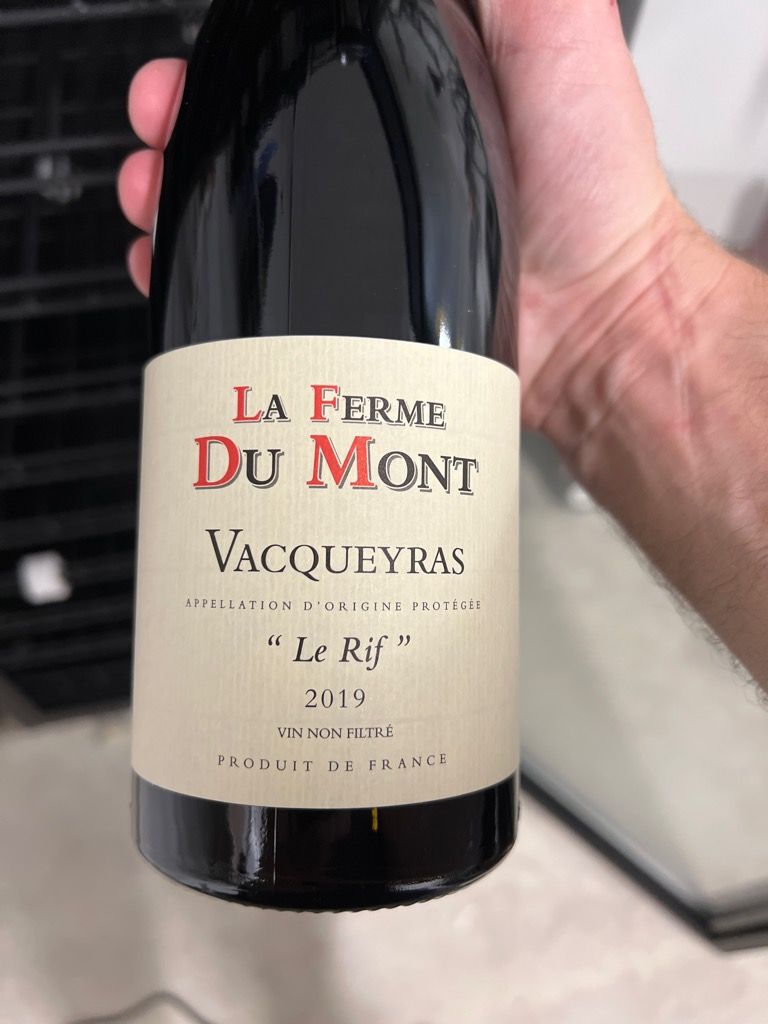 2019 La Ferme du Mont Vacqueyras Le Rif, France, Rhône, Southern Rhône