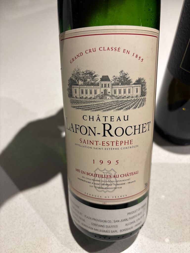 1995 Château Lafon-Rochet - CellarTracker