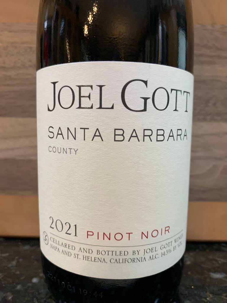 Joel Gott Santa Barbara Pinot Noir - Joel Gott Wines