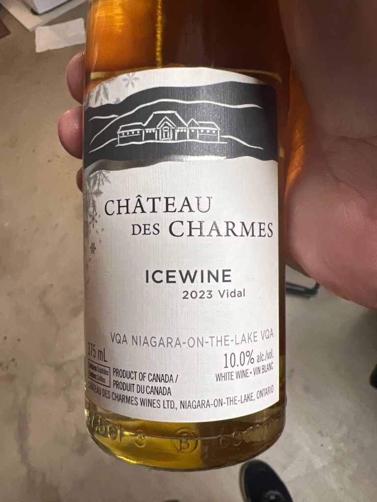 2023 Château des Charmes Vidal Icewine - CellarTracker