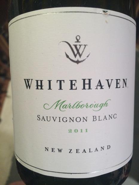 2011 Whitehaven Sauvignon Blanc, New Zealand, South Island, Marlborough ...