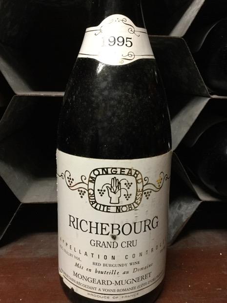 1995 Mongeard-Mugneret Richebourg - CellarTracker