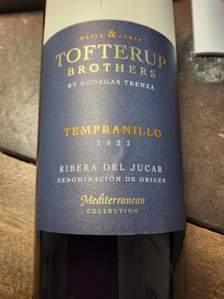 2022 Bodegas Trenza Tempranillo Tofterup Brothers, Spain, Castilla y ...