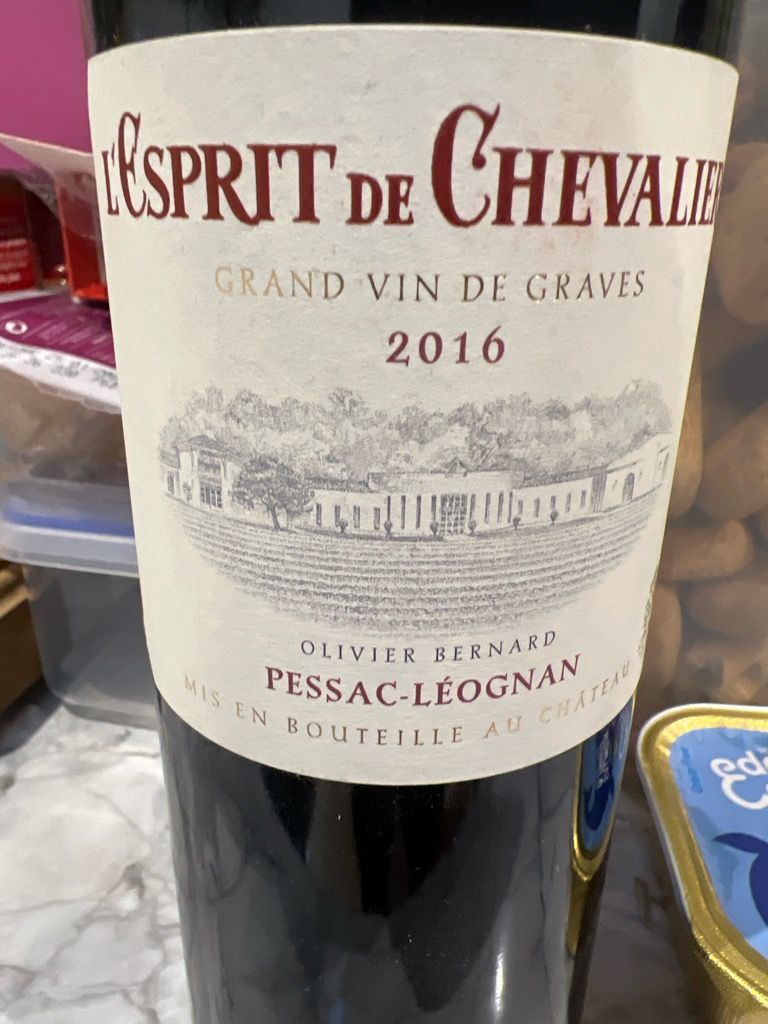 1990 L'Esprit de Chevalier, Pessac Leognan エスプリ ドゥ シュヴァリエ 1990 ペサック レオニャン 2016 Domaine de Chevalier L\u0027Esprit de Chevalier - CellarTracker