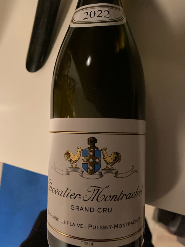 2022 Domaine Leflaive Chevalier-Montrachet - CellarTracker