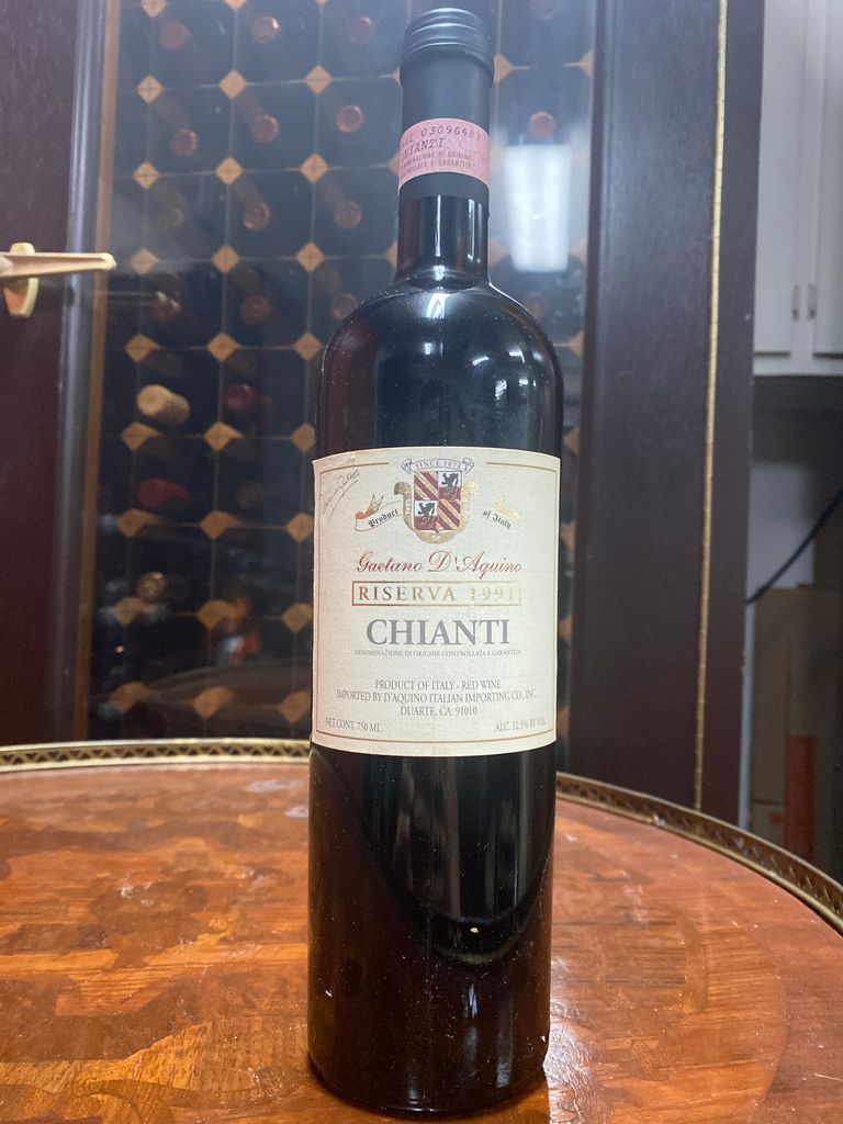1993 Gaetano D'Aquino Chianti Riserva - CellarTracker