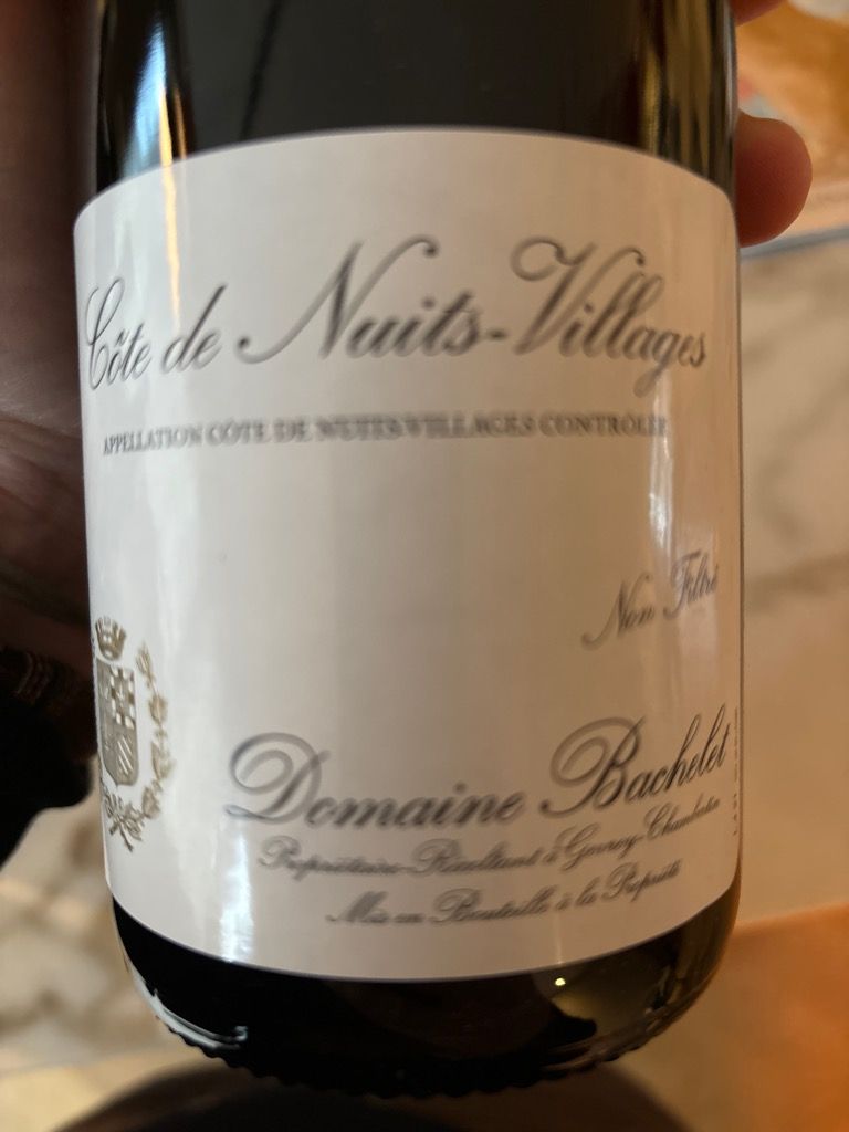 2021 Domaine Denis Bachelet Côte de Nuits Villages