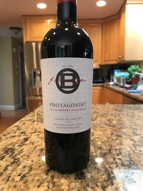 2016 J Bookwalter Cabernet Sauvignon Protagonist Usa Washington