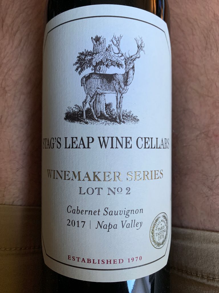 2017 Stag's Leap Wine Cellars Cabernet Sauvignon Winemaker Series
