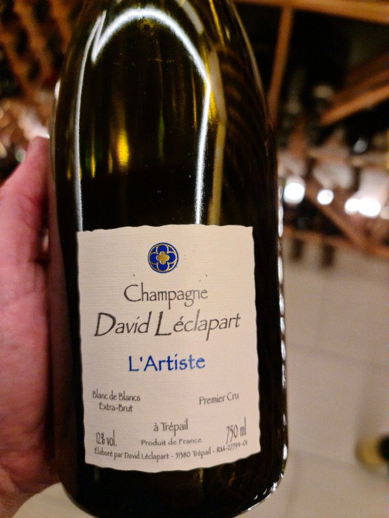 2015 David Leclapart Champagne Premier Cru L'Artiste Blanc de