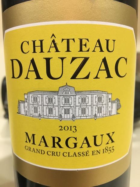 2013 Château Dauzac, France, Bordeaux, Médoc, Margaux - CellarTracker