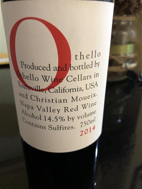 2014 Othello, USA, California, Napa Valley - CellarTracker