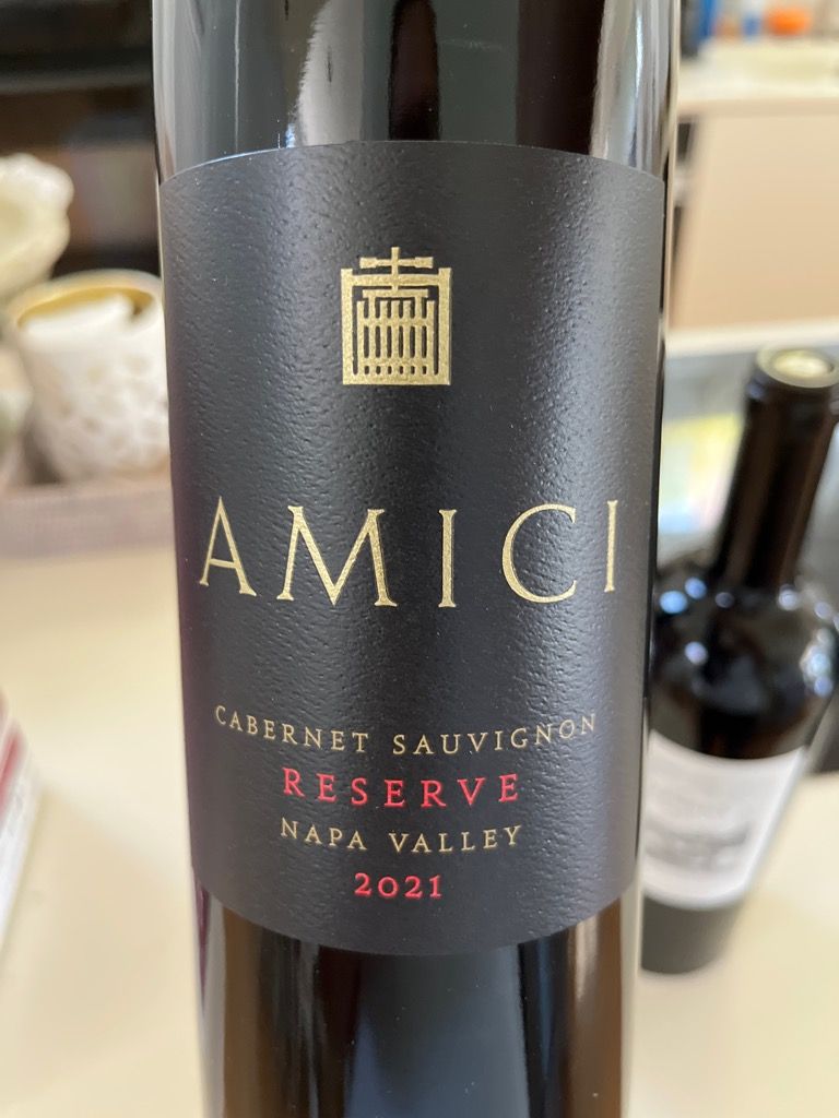 【入手困難】2021 アミーチ リザーブ カベルネソーヴィニオン 2021 Amici Cellars Cabernet Sauvignon Reserve - CellarTracker