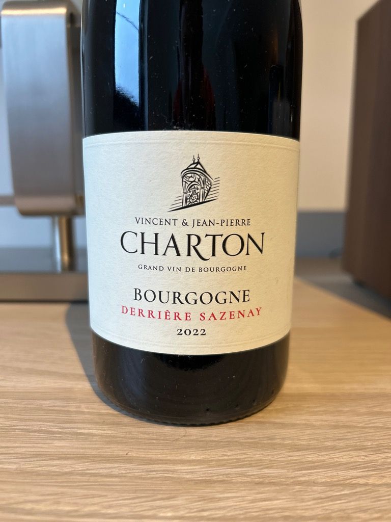 2019 Domaine Vincent & Jean-Pierre Charton Bourgogne Derrière