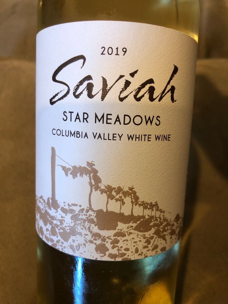 2019 Saviah Cellars Star Meadows White Wine Stillwater Creek Vineyard