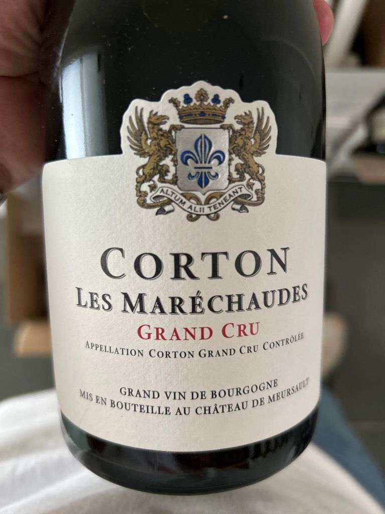 Corton Grand Cru Château de Meursault 2018