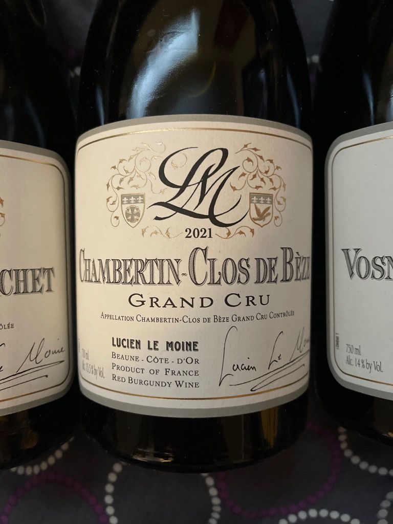 2005 Lucien Le Moine Chambertin-Clos de Bèze - CellarTracker