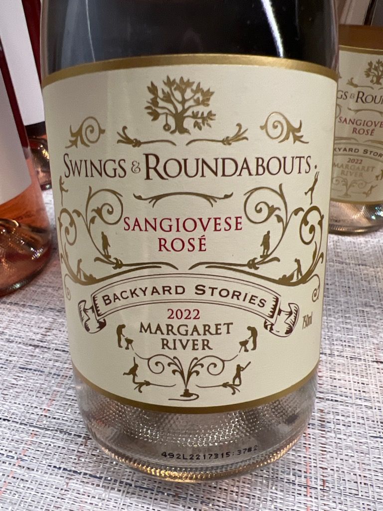 2021 Swings & Roundabouts Backyard Stories Rosé, Australia, Western