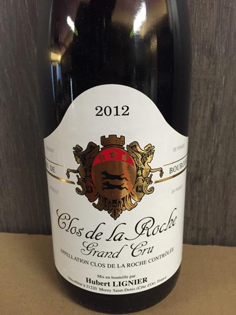 2012 Hubert Lignier Clos de la Roche - CellarTracker