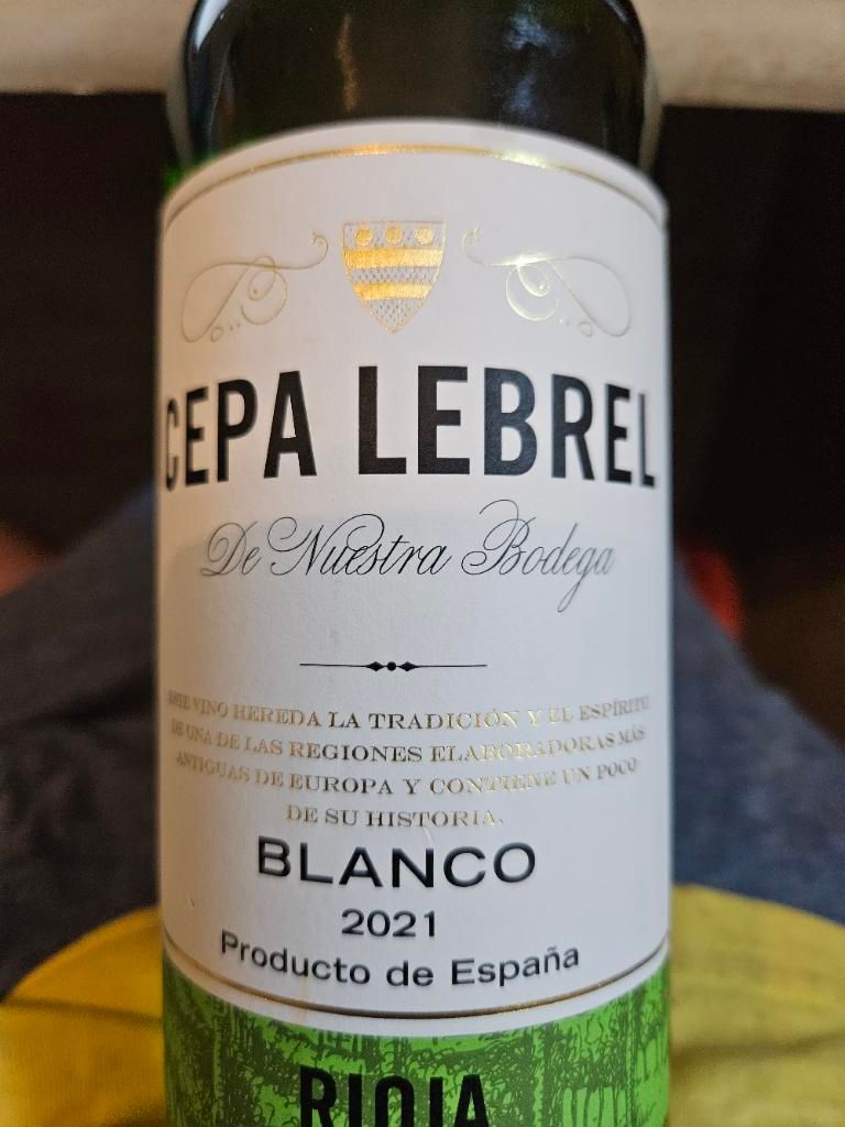 2020 Bodegas Castillo Rioja Blanco Cepa Lebrel - CellarTracker