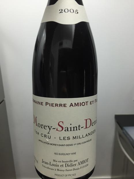 ワイン Morey-St-Denis 2005 Cru Les Ruchots 2005 Frédéric Magnien Morey St. Denis 1er Cru Les Ruchots