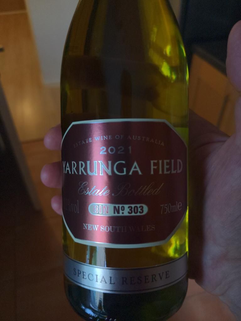 2021 Yarrunga Field Old Vines Bin 303 Special Reserve, Australia, New