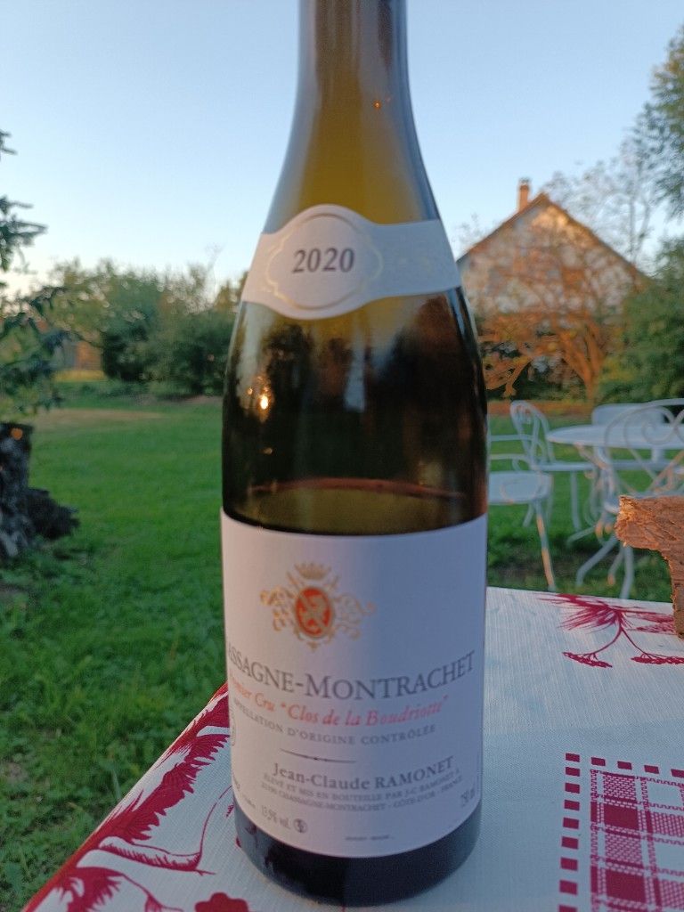 2020 Jean-Claude Ramonet Chassagne-Montrachet 1er Cru Clos de la