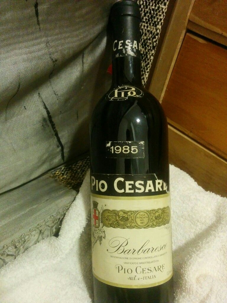 1985 Pio Cesare Barbaresco - CellarTracker