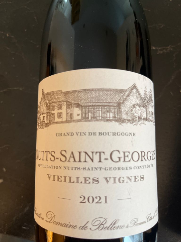 2021 Domaine de Bellene Nuits St. Georges Vieilles Vignes, France ...