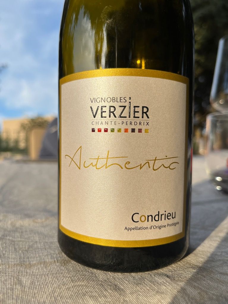 2020 Verzier Condrieu Authentic Chante-perdrix - CellarTracker