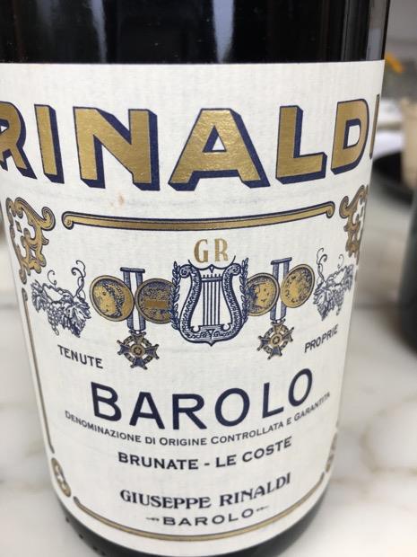 2003 Giuseppe Rinaldi Barolo Brunate Le Coste, Italy, Piedmont