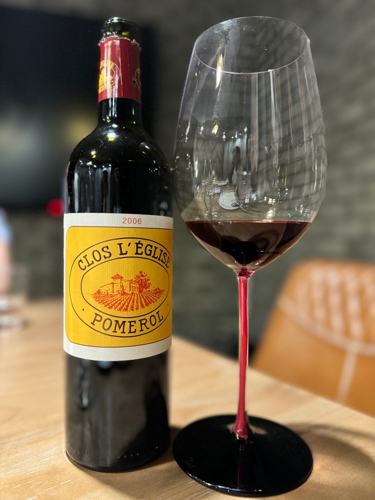 シャトー・クロ・レグリース 2007 Clos L'Église Pomerol Chateau Clos L'Eglise 2007 Pomerol | Vintage Wine and Port