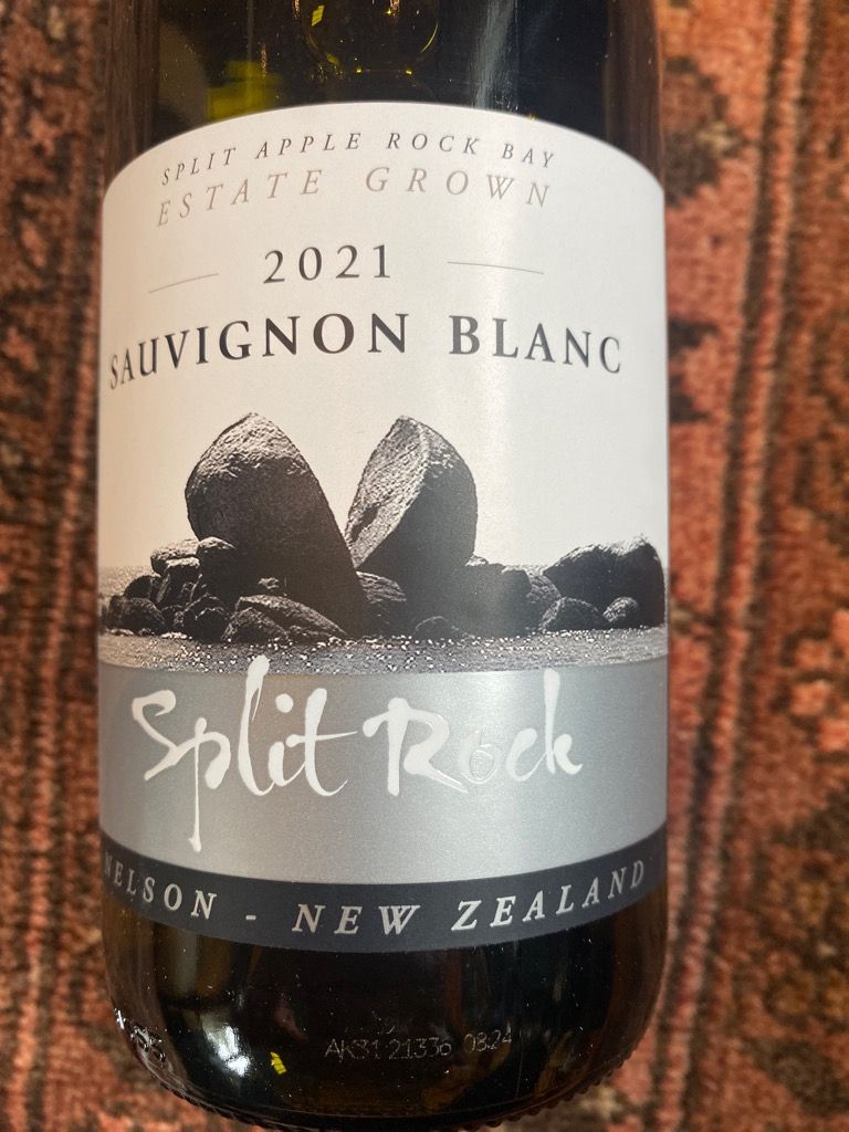 2021 Split Rock Sauvignon Blanc, New Zealand, South Island, Nelson