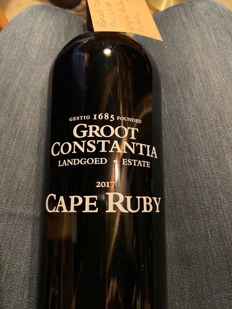 cape ruby port wine