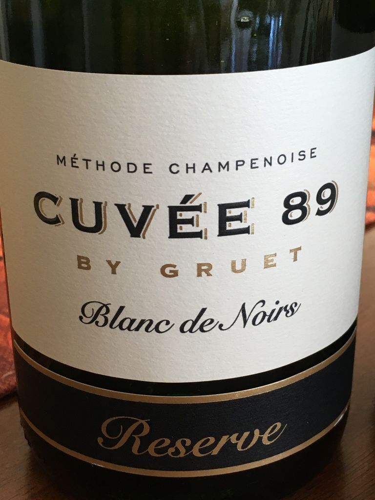 N.V. Gruet Winery Cuv e 89 Reserve Blanc de Noirs CellarTracker