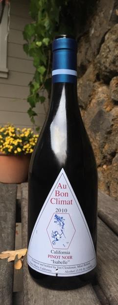 2010 Au Bon Climat Pinot Noir Isabelle - CellarTracker